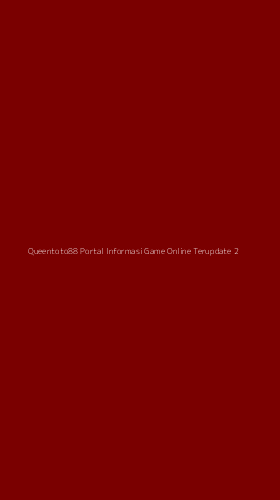 Tampilan Antarmuka Aplikasi Queentoto88 Portal Informasi Game Online Terupdate - 2
