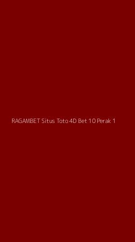 Tampilan Antarmuka Aplikasi Ragambet Situs Toto 4d Bet 10 Perak - 1