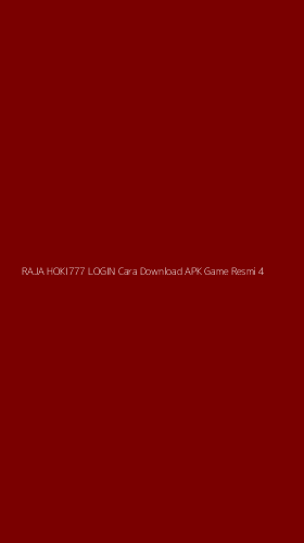 Tampilan Antarmuka Aplikasi Raja Hoki777 Login Cara Download Apk Game Resmi - 4