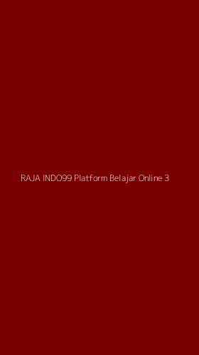 Tampilan Antarmuka Aplikasi Raja Indo99 Platform Belajar Online - 3
