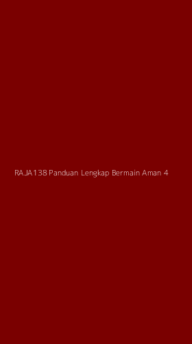 Tampilan Antarmuka Aplikasi Raja138 Panduan Lengkap Bermain Aman - 4