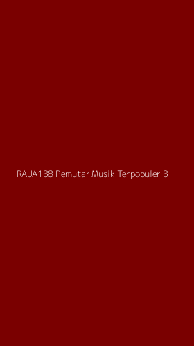 Tampilan Antarmuka Aplikasi Raja138 Pemutar Musik Terpopuler - 3