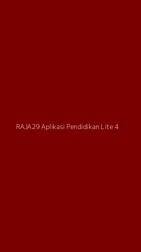 Tampilan Antarmuka Aplikasi Raja29 Aplikasi Pendidikan Lite - 4