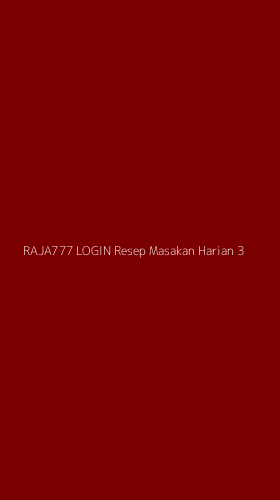 Tampilan Antarmuka Aplikasi Raja777 Login Resep Masakan Harian - 3