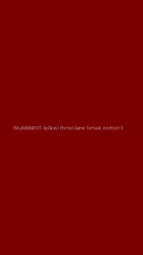 Tampilan Antarmuka Aplikasi Rajabandot Aplikasi Portal Game Terbaik Android - 3