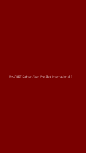Tampilan Antarmuka Aplikasi Rajabet Daftar Akun Pro Slot Internasional - 1