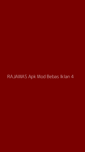 Tampilan Antarmuka Aplikasi Rajamas Apk Mod Bebas Iklan - 4