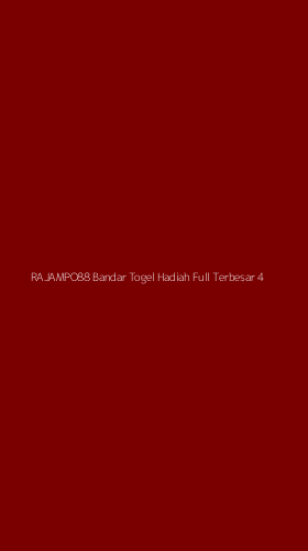 Tampilan Antarmuka Aplikasi Rajampo88 Bandar Togel Hadiah Full Terbesar - 4