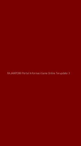 Tampilan Antarmuka Aplikasi Rajampo99 Portal Informasi Game Online Terupdate - 3
