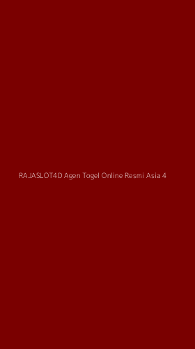 Tampilan Antarmuka Aplikasi Rajaslot4d Agen Togel Online Resmi Asia - 4