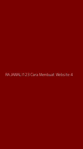 Tampilan Antarmuka Aplikasi Rajawali123 Cara Membuat Website - 4