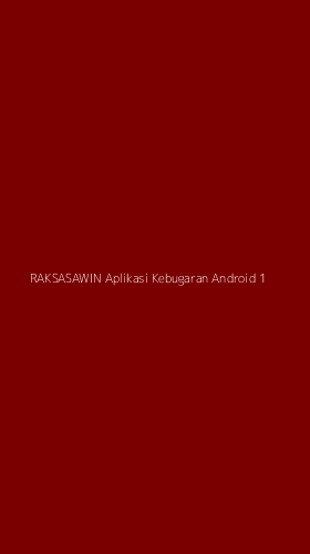 Tampilan Antarmuka Aplikasi Raksasawin Aplikasi Kebugaran Android - 1