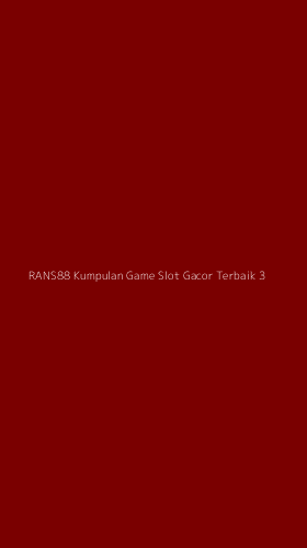Tampilan Antarmuka Aplikasi Rans88 Kumpulan Game Slot Gacor Terbaik - 3