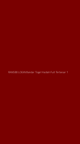 Tampilan Antarmuka Aplikasi Rans88 Login Bandar Togel Hadiah Full Terbesar - 1