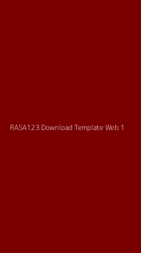 Tampilan Antarmuka Aplikasi Rasa123 Download Template Web - 1