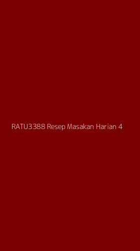 Tampilan Antarmuka Aplikasi Ratu3388 Resep Masakan Harian - 4
