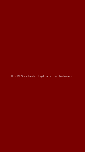 Tampilan Antarmuka Aplikasi Ratu4d Login Bandar Togel Hadiah Full Terbesar - 2