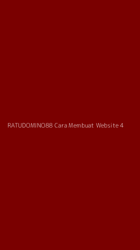 Tampilan Antarmuka Aplikasi Ratudomino88 Cara Membuat Website - 4