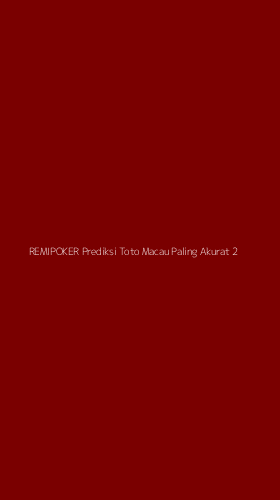 Tampilan Antarmuka Aplikasi Remipoker Prediksi Toto Macau Paling Akurat - 2
