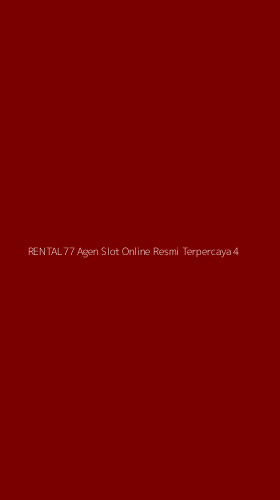 Tampilan Antarmuka Aplikasi Rental77 Agen Slot Online Resmi Terpercaya - 4