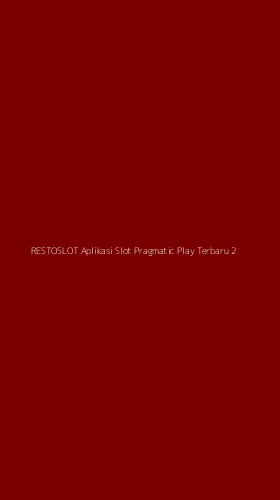 Tampilan Antarmuka Aplikasi Restoslot Aplikasi Slot Pragmatic Play Terbaru - 2