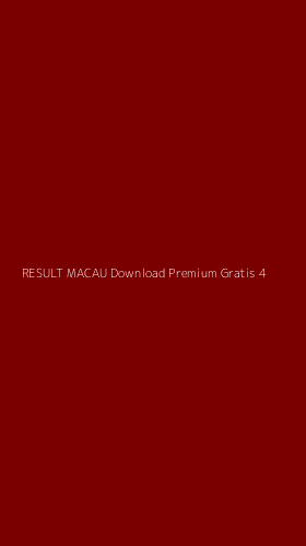 Tampilan Antarmuka Aplikasi Result Macau Download Premium Gratis - 4