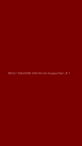 Tampilan Antarmuka Aplikasi Result Singapore Hari Ini Anti Rungkad Pasti Jp - 1