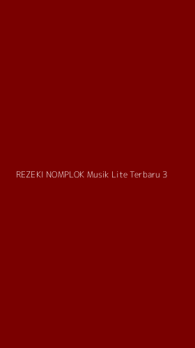 Tampilan Antarmuka Aplikasi Rezeki Nomplok Musik Lite Terbaru - 3