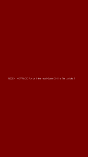 Tampilan Antarmuka Aplikasi Rezeki Nomplok Portal Informasi Game Online Terupdate - 1