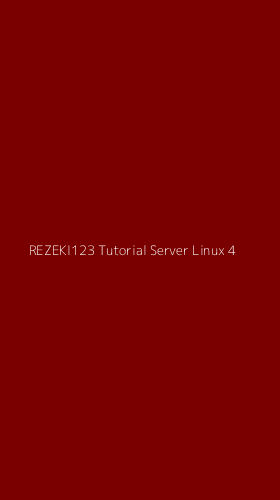 Tampilan Antarmuka Aplikasi Rezeki123 Tutorial Server Linux - 4