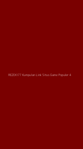 Tampilan Antarmuka Aplikasi Rezeki77 Kumpulan Link Situs Game Populer - 4
