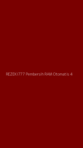 Tampilan Antarmuka Aplikasi Rezeki777 Pembersih Ram Otomatis - 4