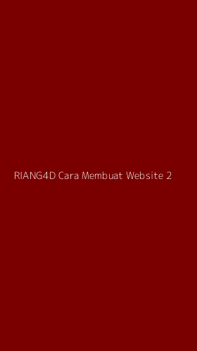 Tampilan Antarmuka Aplikasi Riang4d Cara Membuat Website - 2