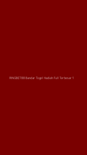 Tampilan Antarmuka Aplikasi Ringbet88 Bandar Togel Hadiah Full Terbesar - 1
