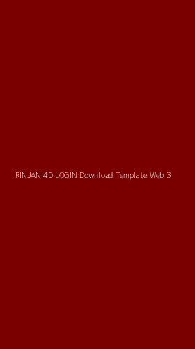 Tampilan Antarmuka Aplikasi Rinjani4d Login Download Template Web - 3