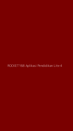 Tampilan Antarmuka Aplikasi Rocket168 Aplikasi Pendidikan Lite - 4