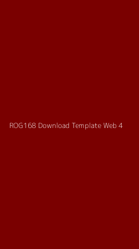 Tampilan Antarmuka Aplikasi Rog168 Download Template Web - 4