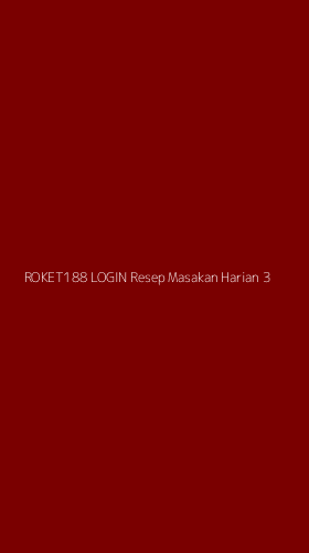 Tampilan Antarmuka Aplikasi Roket188 Login Resep Masakan Harian - 3