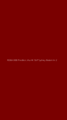Tampilan Antarmuka Aplikasi Roma 888 Prediksi Jitu Hk Sgp Sydney Malam Ini - 2