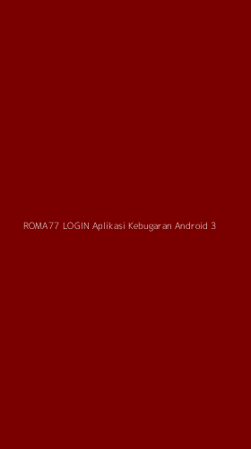 Tampilan Antarmuka Aplikasi Roma77 Login Aplikasi Kebugaran Android - 3