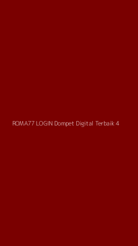 Tampilan Antarmuka Aplikasi Roma77 Login Dompet Digital Terbaik - 4