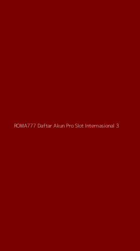 Tampilan Antarmuka Aplikasi Roma777 Daftar Akun Pro Slot Internasional - 3
