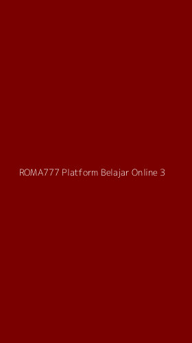 Tampilan Antarmuka Aplikasi Roma777 Platform Belajar Online - 3