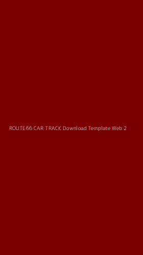 Tampilan Antarmuka Aplikasi Route66 Car Track Download Template Web - 2