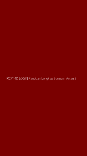 Tampilan Antarmuka Aplikasi Roxy4d Login Panduan Lengkap Bermain Aman - 3