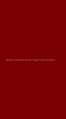 Tampilan Antarmuka Aplikasi Royal138 Daftar Bandar Togel Diskon Terbesar - 1