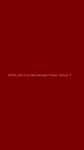 Tampilan Antarmuka Aplikasi Royal228 Situs Rekomendasi Pilihan Terbaik - 3