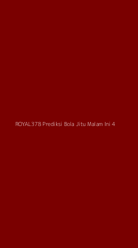 Tampilan Antarmuka Aplikasi Royal378 Prediksi Bola Jitu Malam Ini - 4