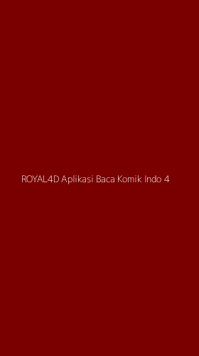 Tampilan Antarmuka Aplikasi Royal4d Aplikasi Baca Komik Indo - 4