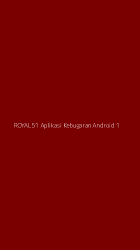 Tampilan Antarmuka Aplikasi Royal51 Aplikasi Kebugaran Android - 1
